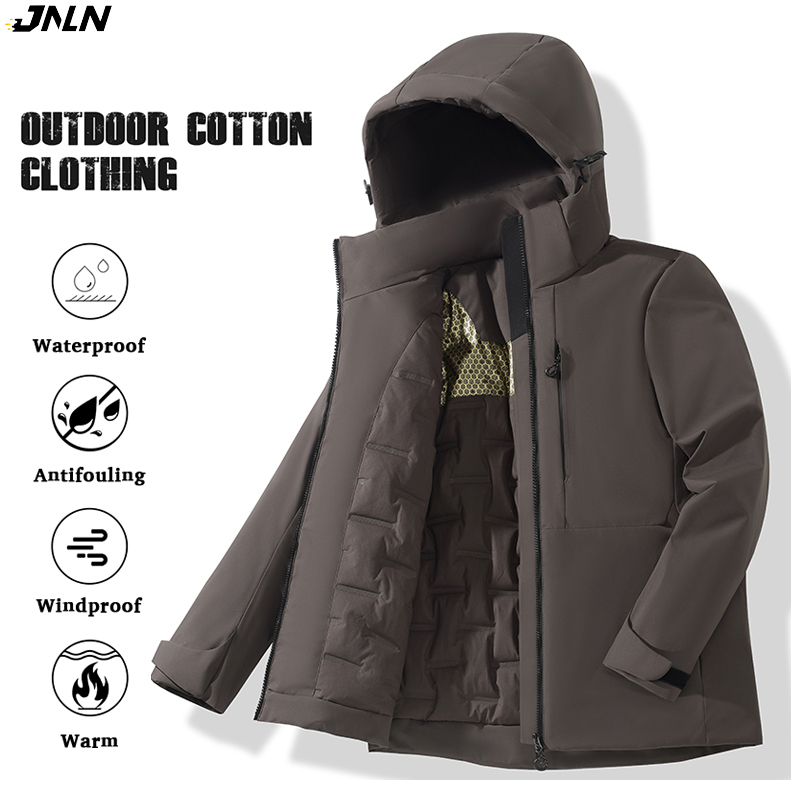 Camping Cooking Windbreak - JNLN Unisex Waterproof Fleece Jackets Winter