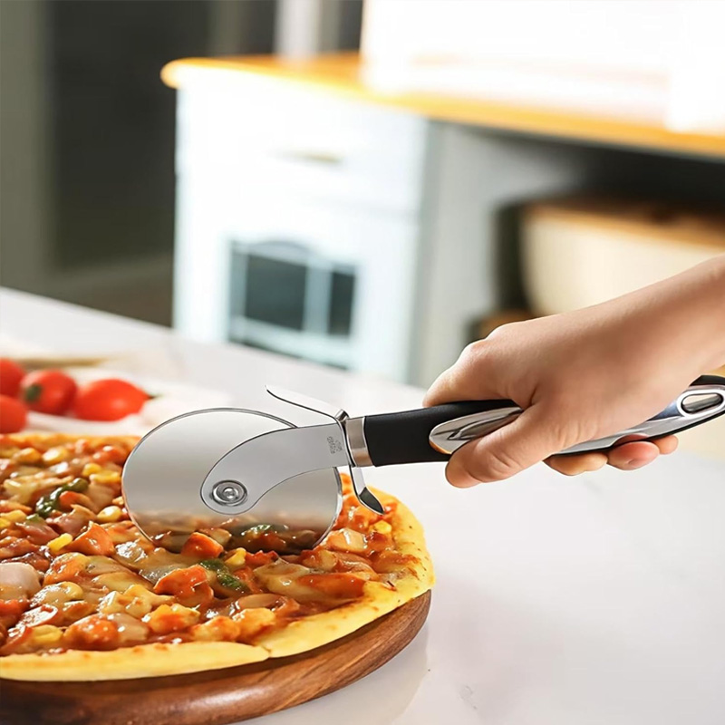 Camping Cooking Tool Set - Family Pizza Cutter Set, 7.9 Inch