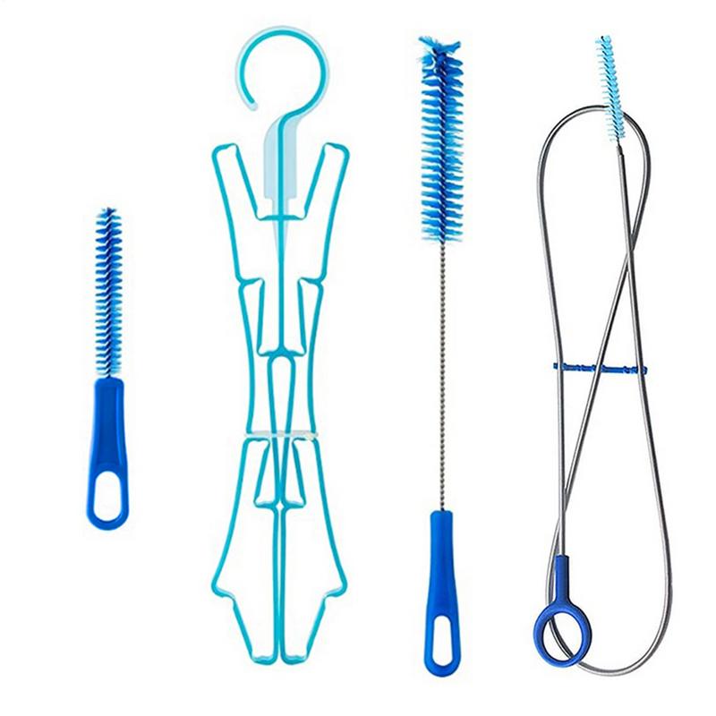 Camping Cooking Utensil Set - Water Hydration Bladder Cleaning Brush Kit
