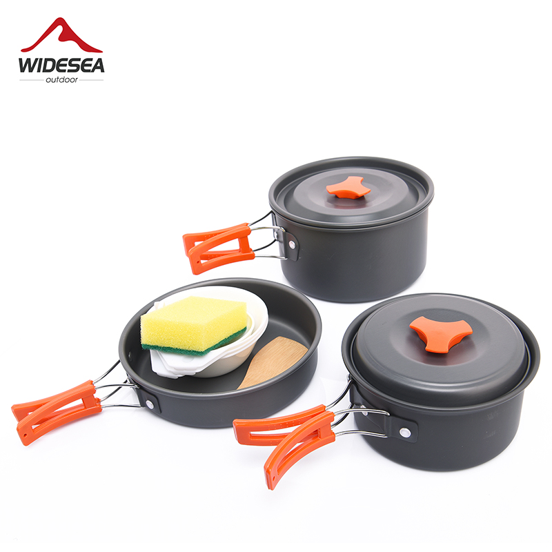 Camping Cooking Windscreen - Widesea Camping Outdoor Cookware Set Tableware