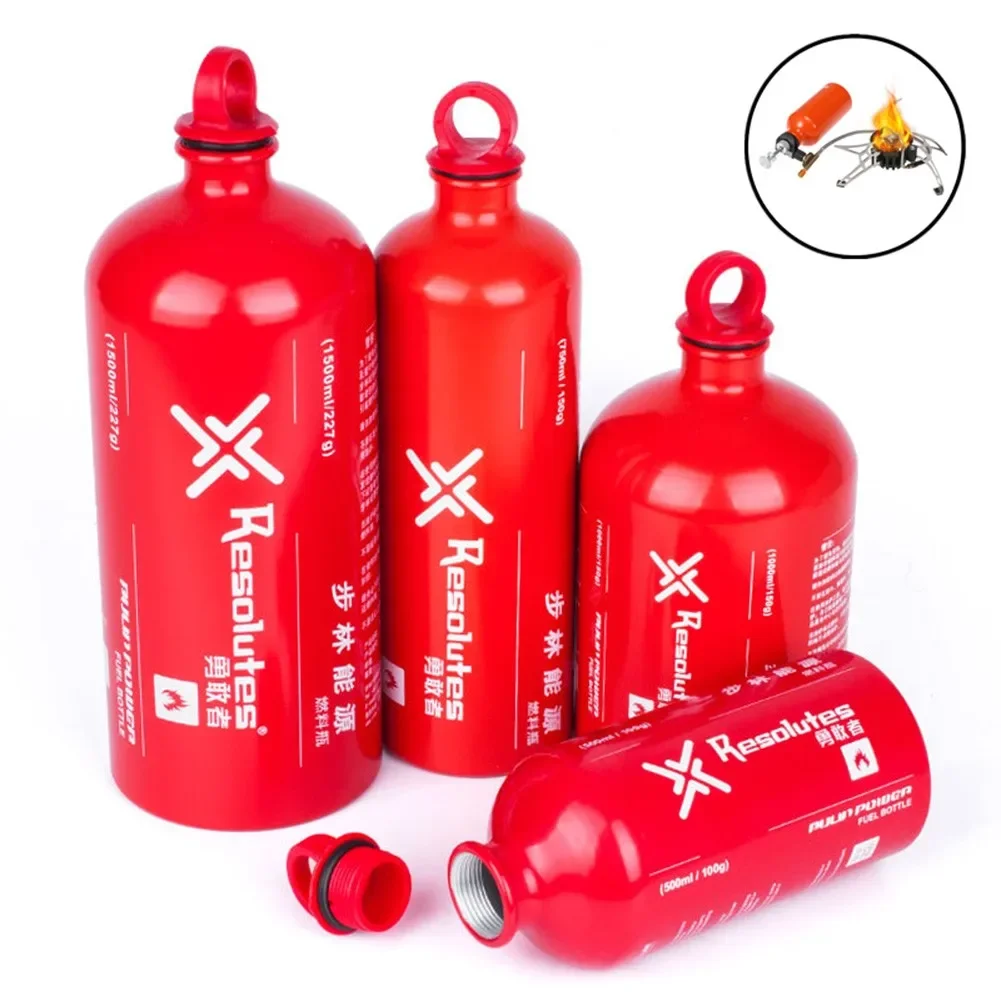 Camping Cooking Canister - 1500/1000/750/500 ML Outdoor Gas Oil Fuel