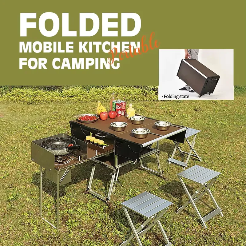 High Quality Foldable Outdoor  - Quality Camping Cooking Set review and price