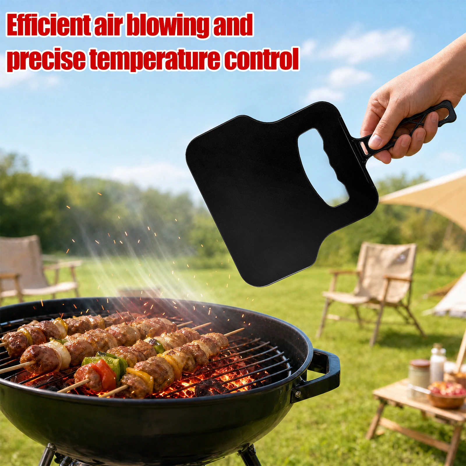 Manual Wind Maker Plastic Hand - Camping Cooking Meat review and price