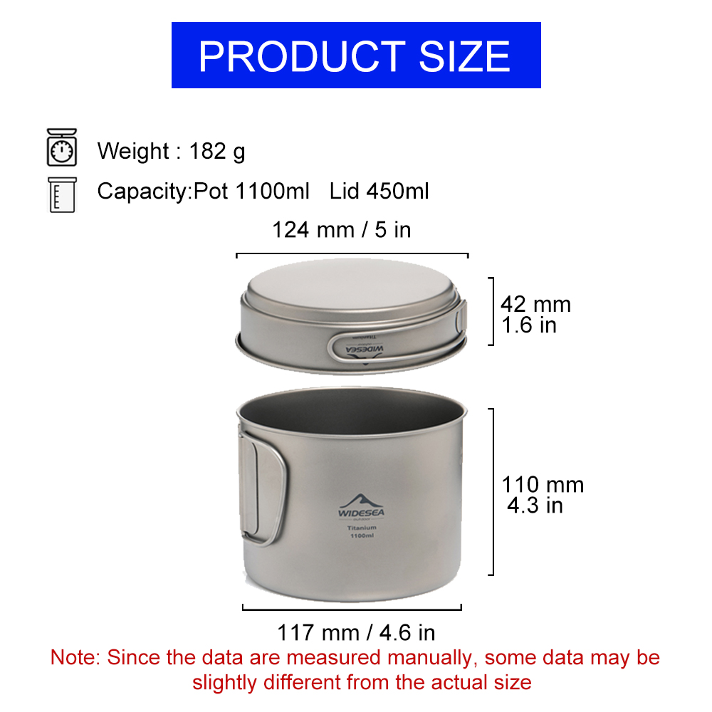 Widesea Ultralight Titanium Ca - Camping Cooking Utensil Set review and price