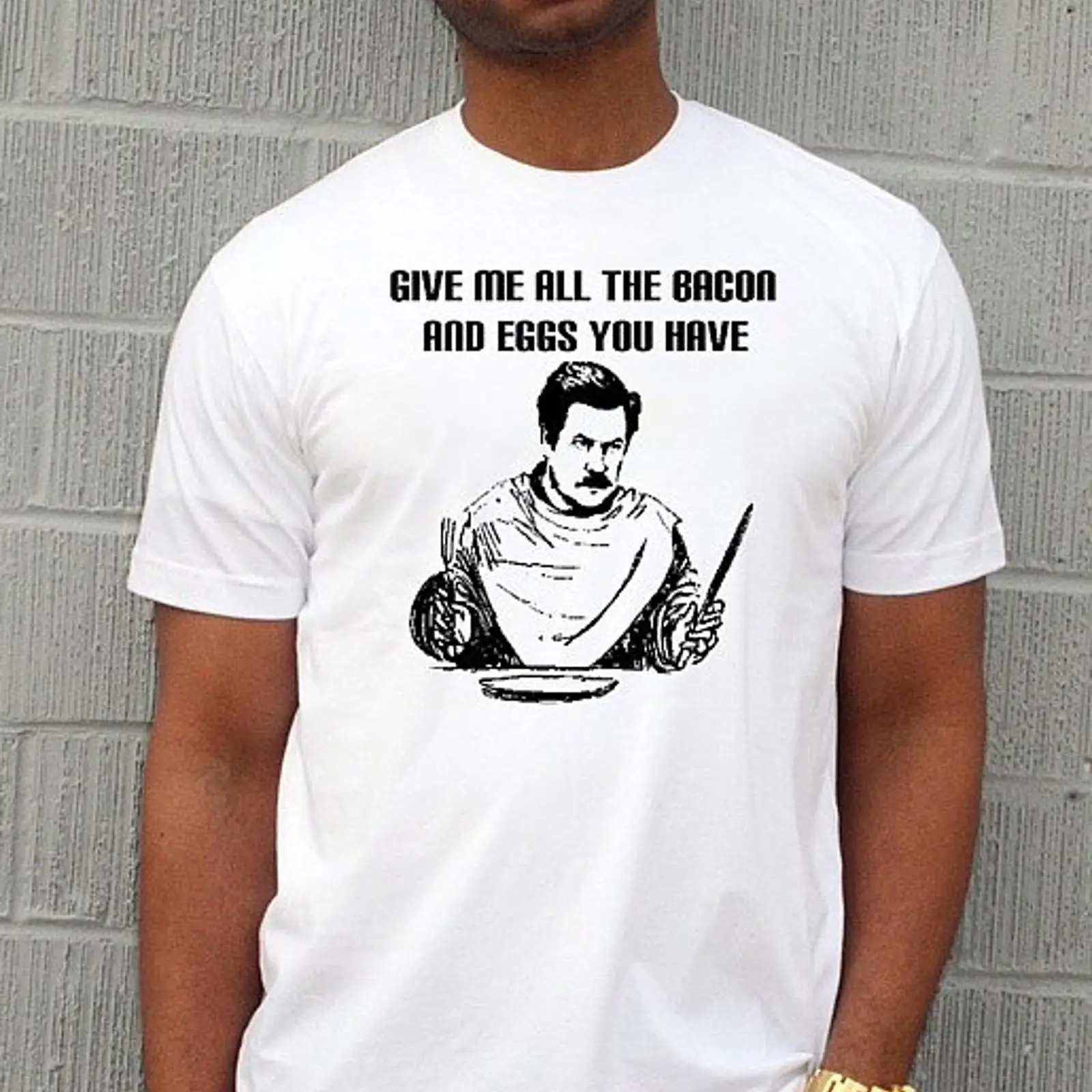 Ron Swanson Give Me All The Ba - Camping Cooking Top review and price