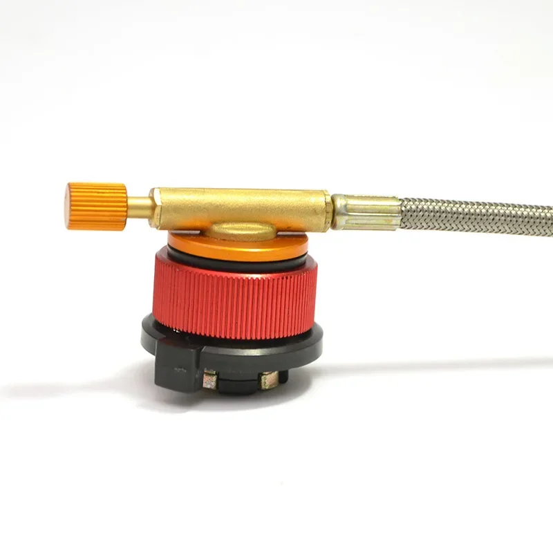 1Pc Gas Stove Converter Burner - Camping Cooking Canister review and price