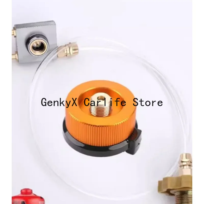 1Pc Gas Stove Converter Burner - Camping Cooking Canister review and price