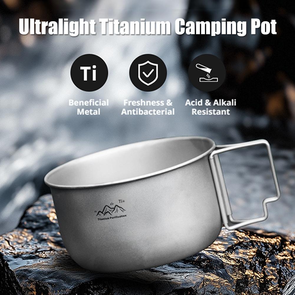 Ultralight Titanium Camping Po - Camping Cooking Pot Stainless Steel review and price