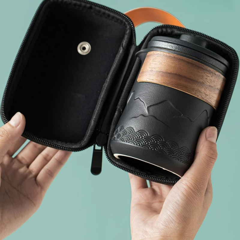 Portable Travel Tea Set One Po - Camping Cooking Utensil Set review and price