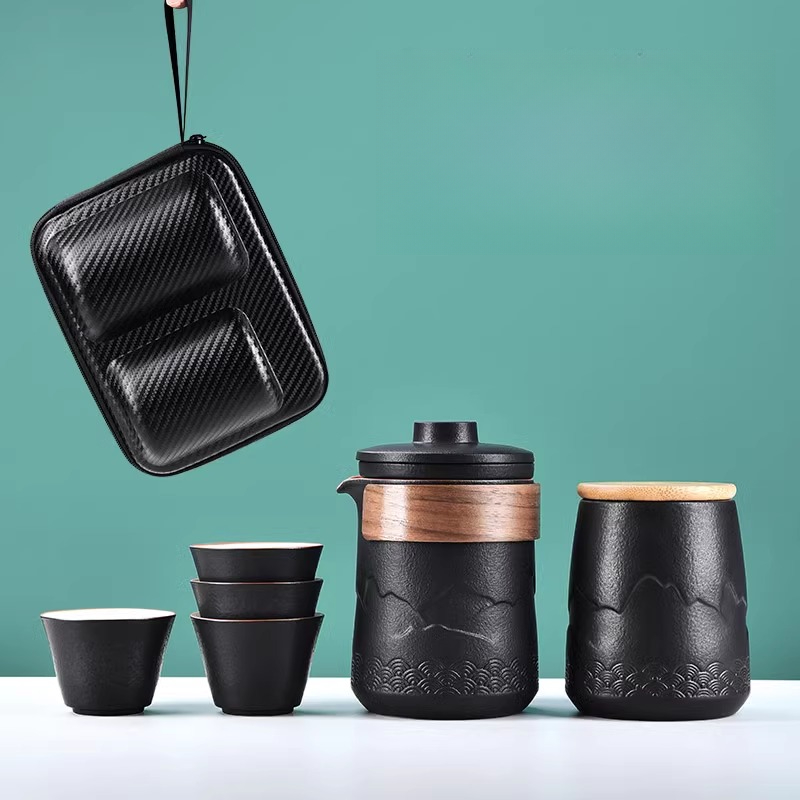 Portable Travel Tea Set One Po - Camping Cooking Utensil Set review and price