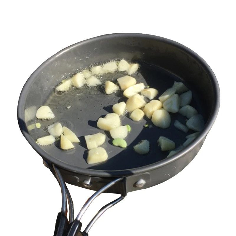 Portable Frying Pan with Stora - Camping Cooking Meat review and price