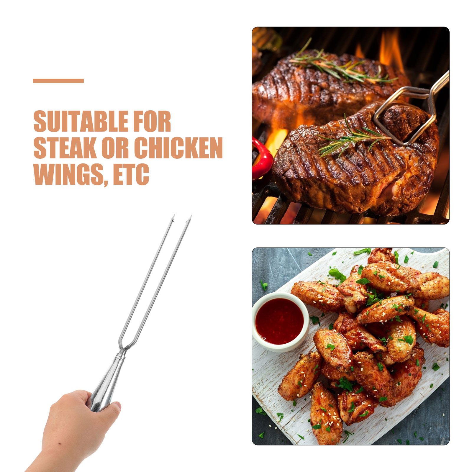 Stainless Steel Bbq Skewers He - Camping Cooking Vegetables review and price