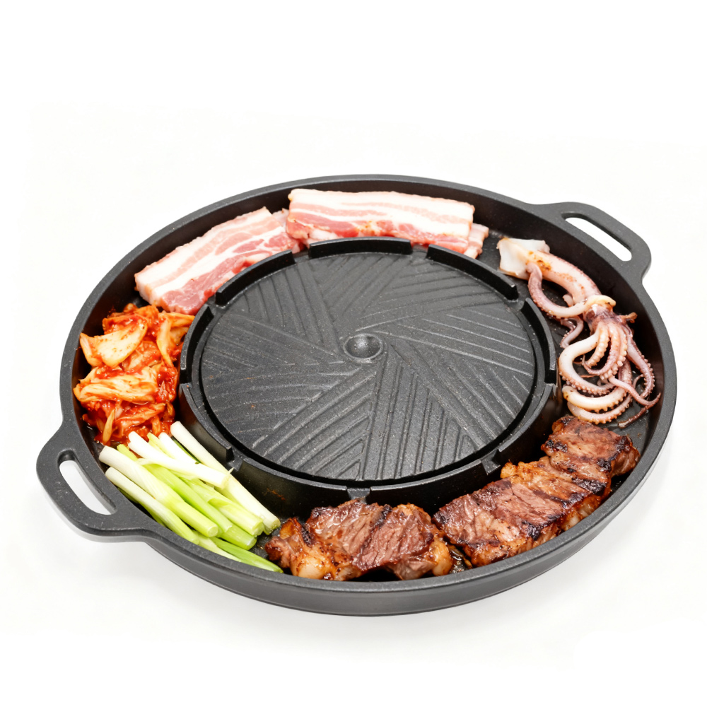 KOSUN Korean BBQ Grill Pan 2 i - Camping Cooking Bowl review and price