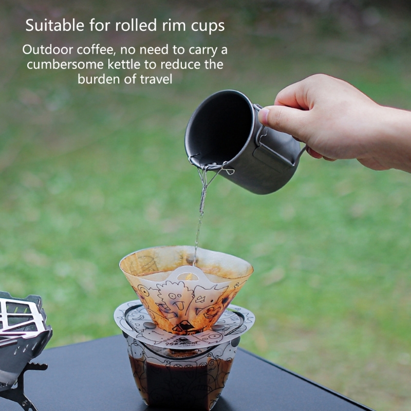1PC Hand Brewed Coffee Teapot  - Camping Cooking Pot Stainless Steel review and price