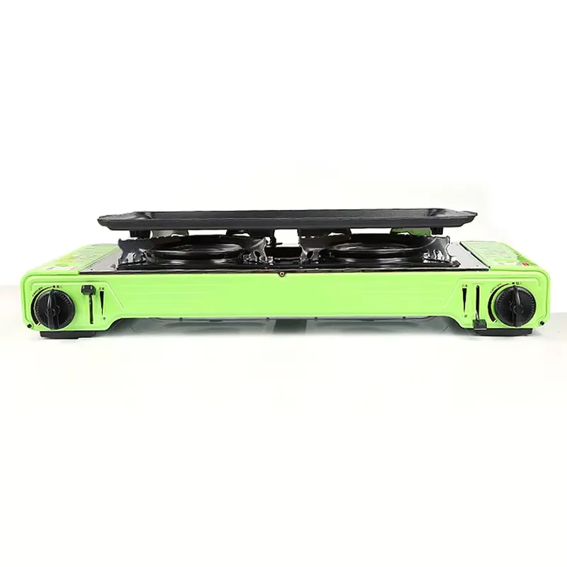 Outdoor Portable Camping Table - Camping Double Cooking Stove review and price