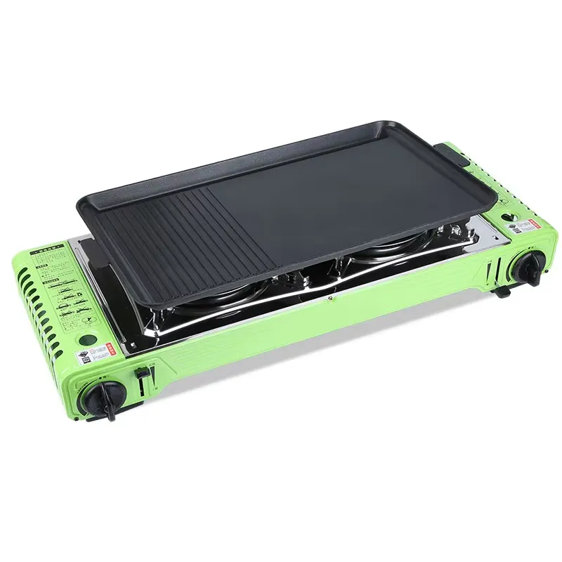 Outdoor Portable Camping Table - Camping Double Cooking Stove review and price