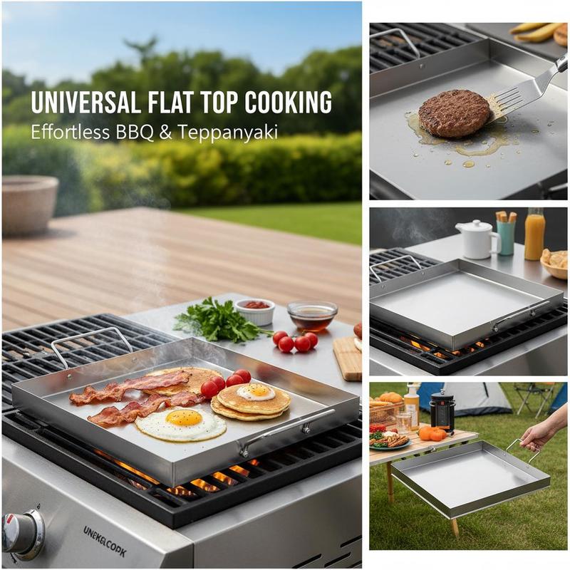 Universal Flat Top Griddle 18x - Camping Cooking Top review and price