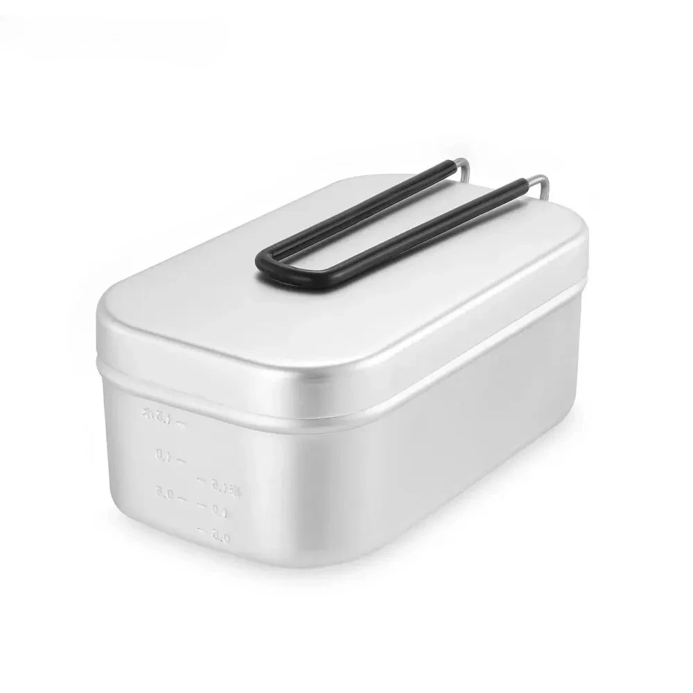800/1400ML Aluminum Lunch Boxe - Camping Cooking Bowl review and price