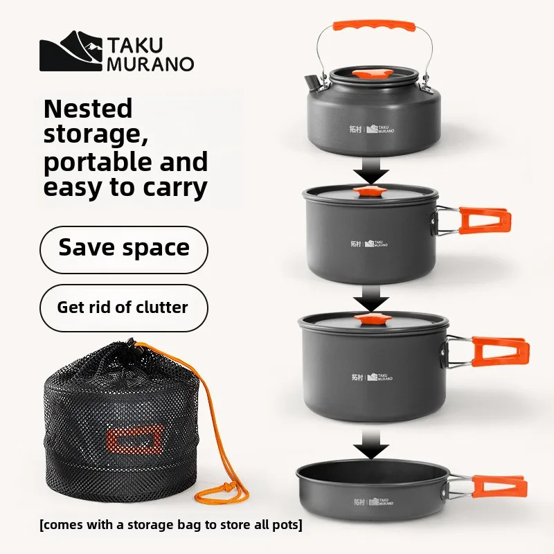 High Quality Outdoor Tableware - Quality Camping Cooking Set review and price