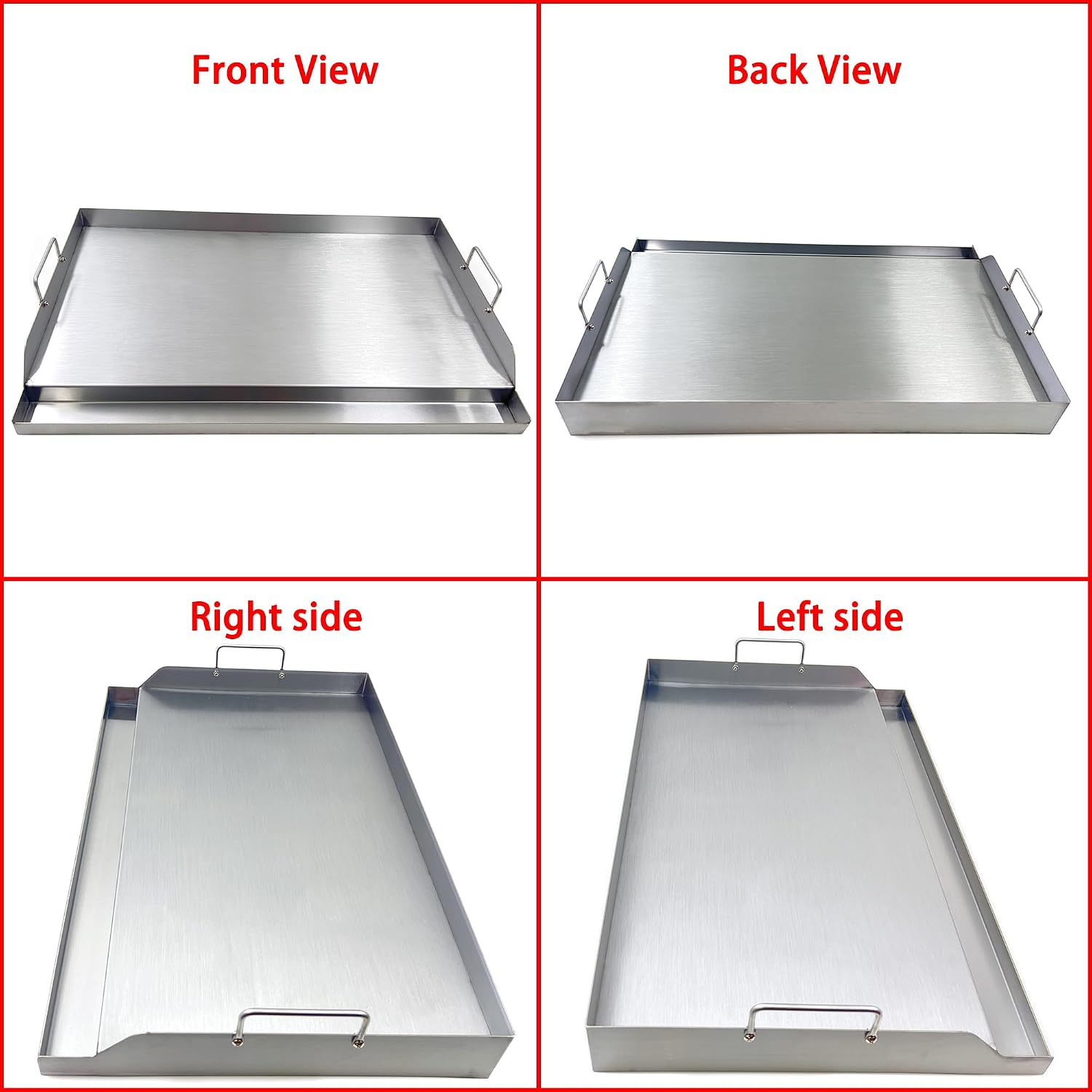 Stainless Steel Flat Top BBQ C - Camping Cooking Top review and price
