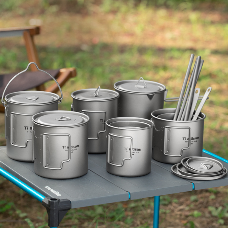 Tiartisan Outdoor Titanium Lig - Camping Cooking Utensil Set review and price