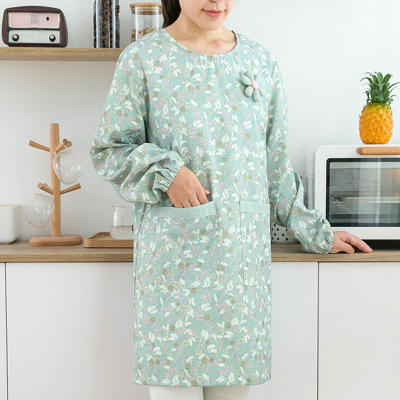 Women's Cotton Long Sleeved Ap - Camping Cooking Apron review and price