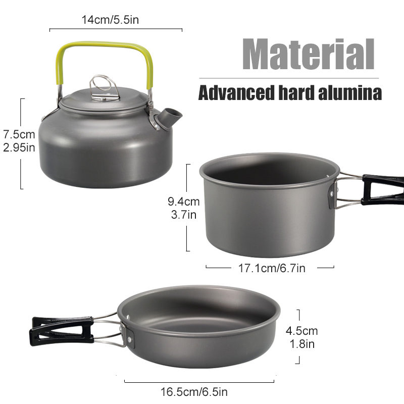 WESTTUNE Camping Cookware Kit  - Camping Cooking Utensil Set review and price
