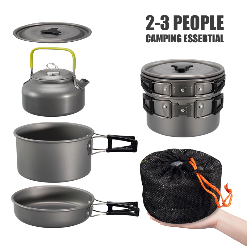 WESTTUNE Camping Cookware Kit  - Camping Cooking Utensil Set review and price