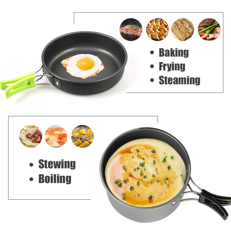 WESTTUNE Camping Cookware Kit  - Camping Cooking Utensil Set review and price