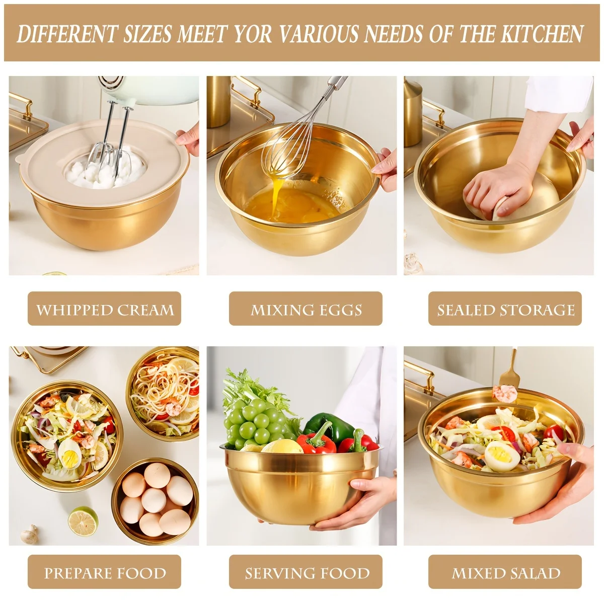 10-piece gold stainless steel  - Camping Cooking Tool Set review and price