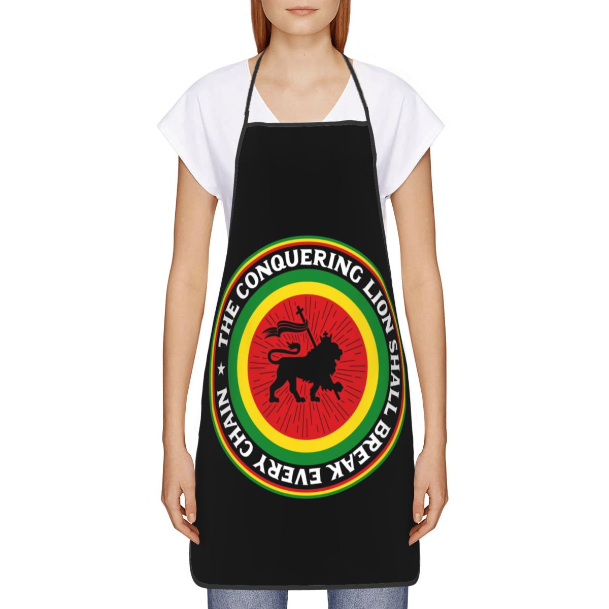 Custom Rastafari Rasta Lion Of - Camping Cooking Apron review and price