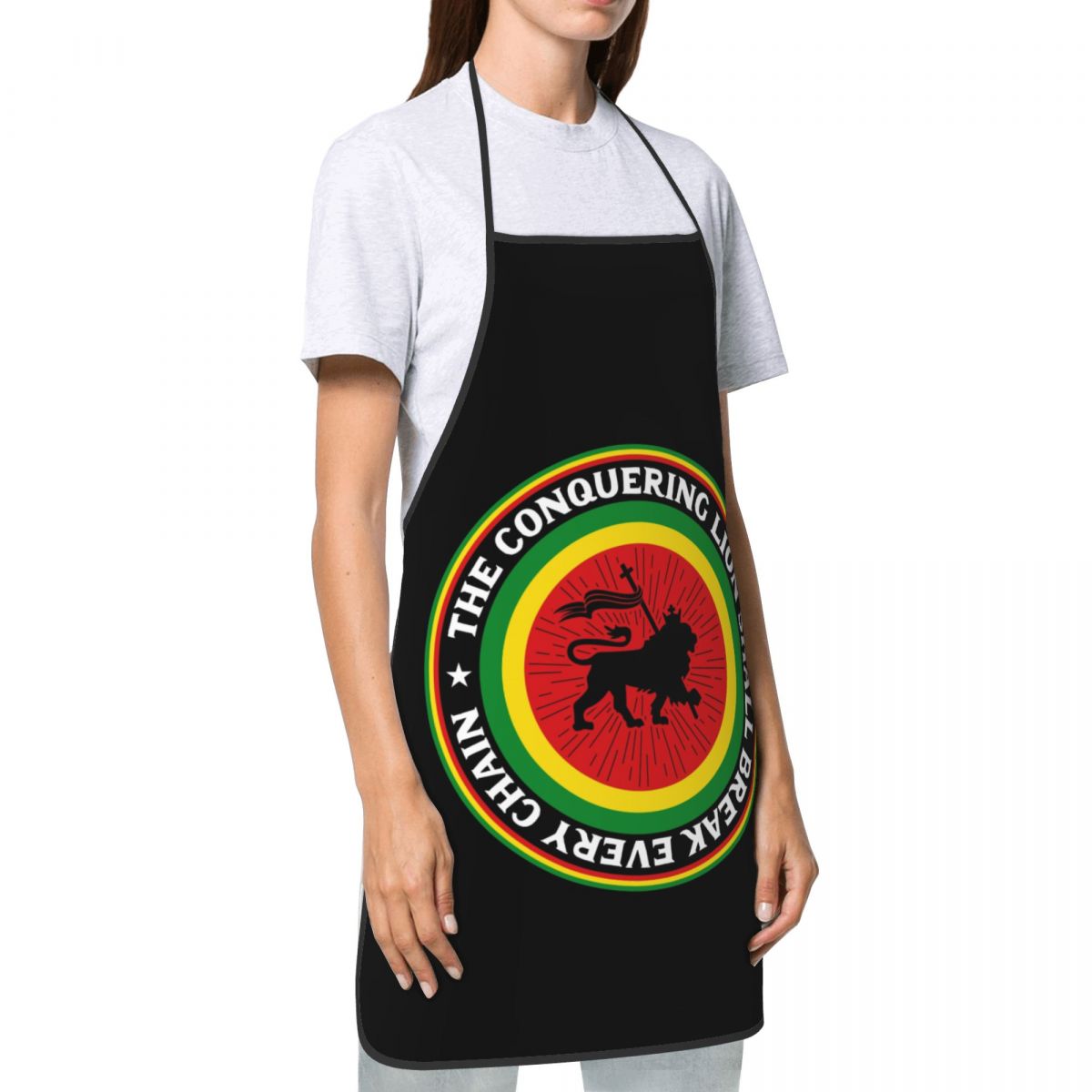 Custom Rastafari Rasta Lion Of - Camping Cooking Apron review and price