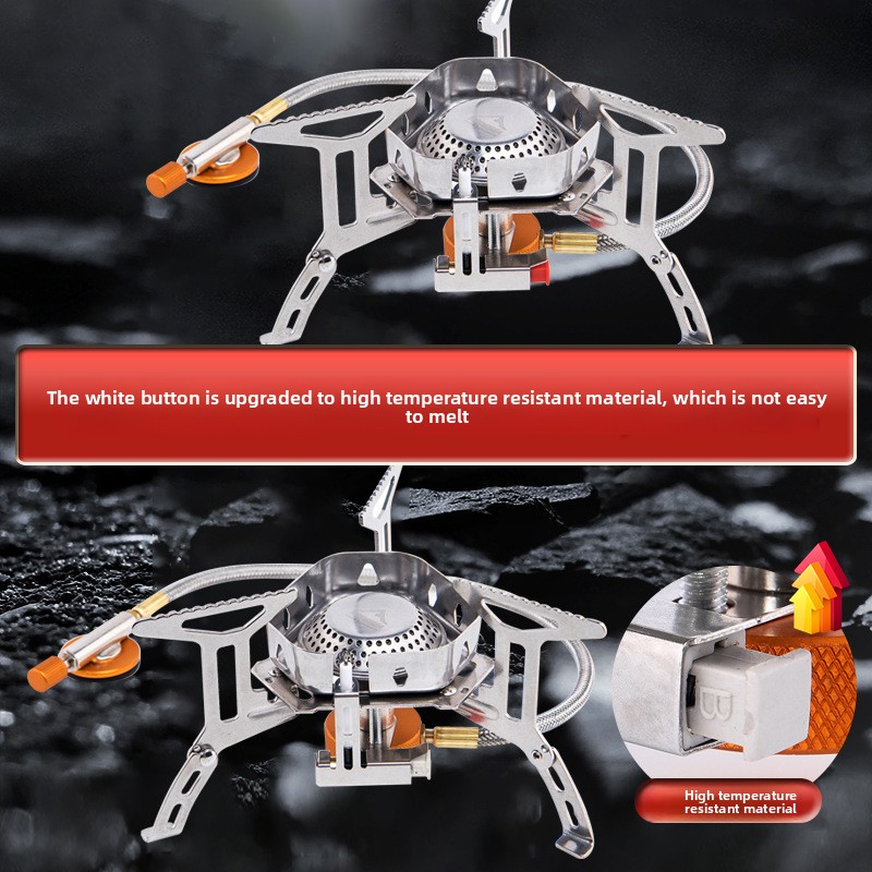 Split-type portable windproof  - Camping Cooking Canister review and price