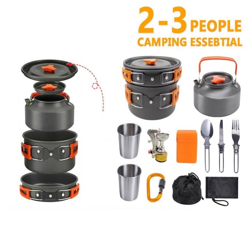 Outdoor camping cooking set ou - Camping Cooking Vegetables review and price