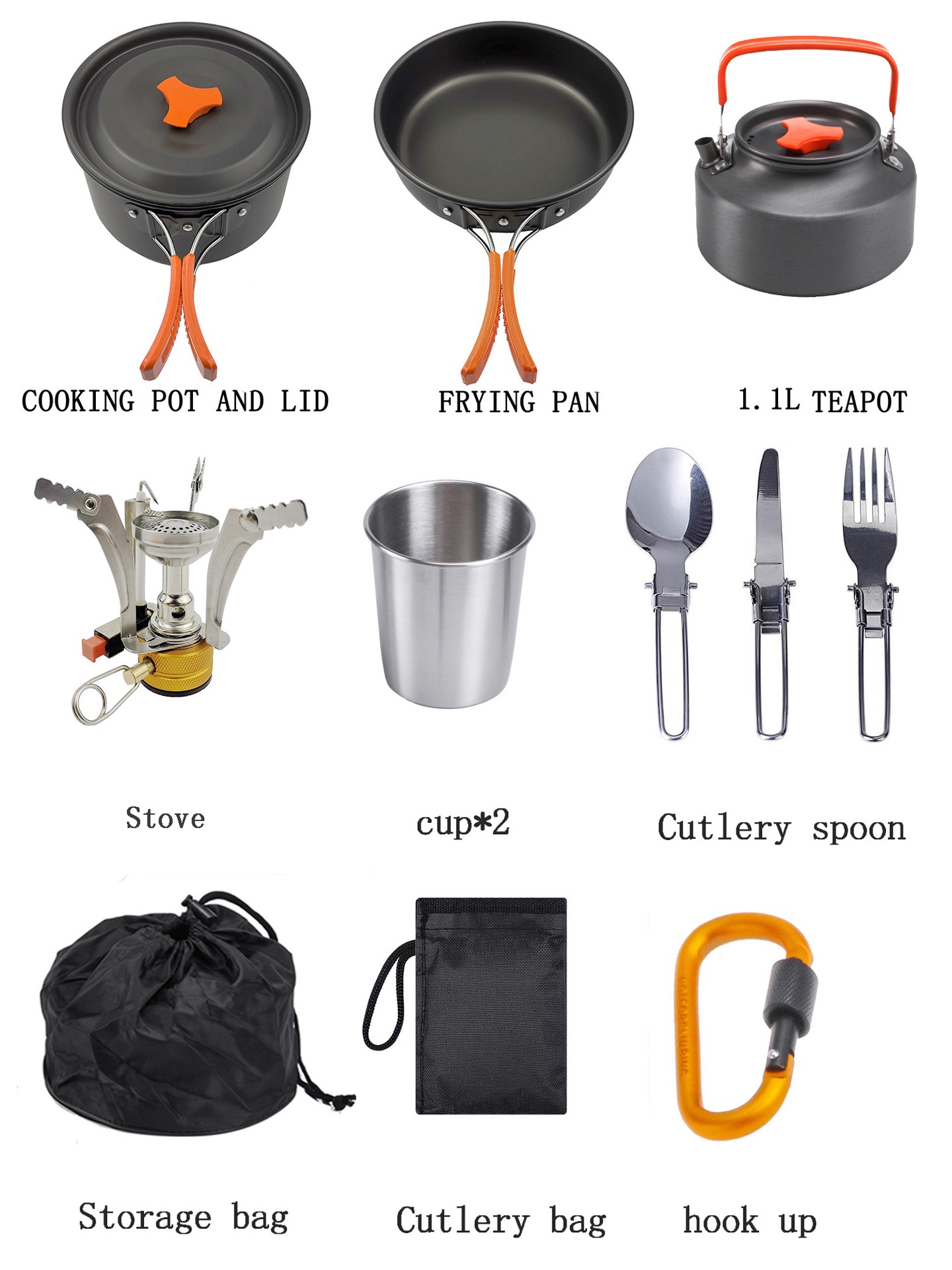 Outdoor camping cooking set ou - Camping Cooking Vegetables review and price