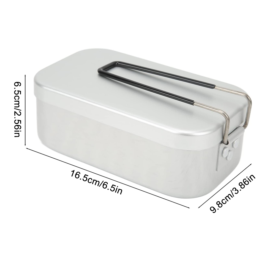 800ML Aluminum Lunch Boxes Out - Camping Cooking Tool Set review and price