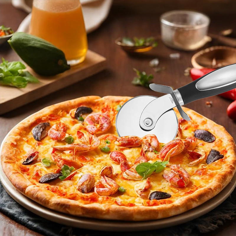 Family Pizza Cutter Set, 7.9 I - Camping Cooking Tool Set review and price