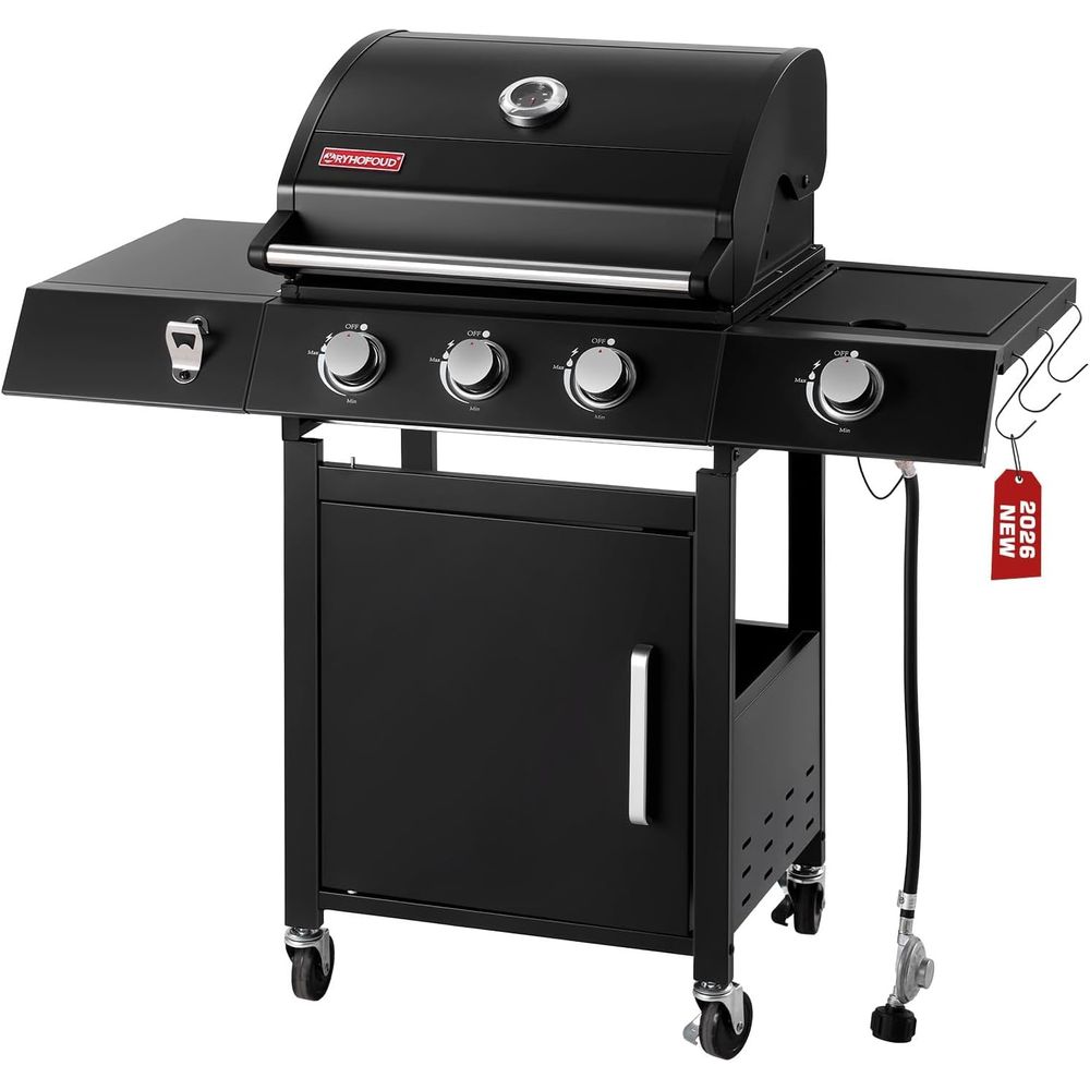 3-Burner Propane Gas Grill wit - Camping Cooking Top review and price