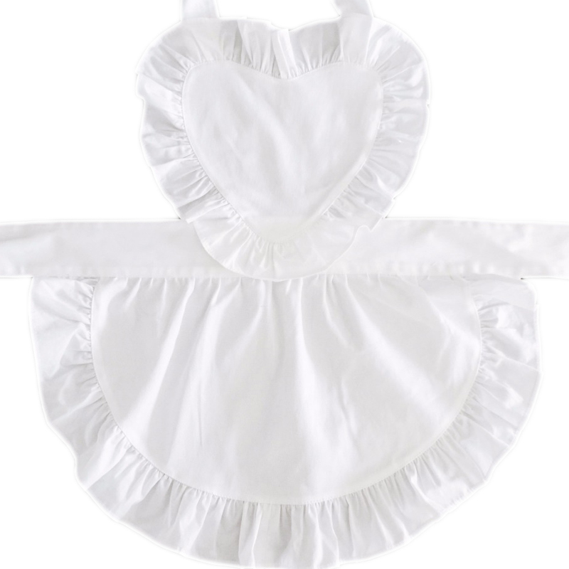 Cotton Twill Heart Ruffled Mai - Camping Cooking Apron review and price
