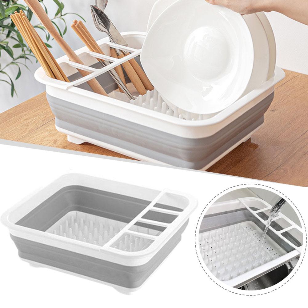Foldable Dish Drainer Bowl Rac - Camping Cooking Tray review and price