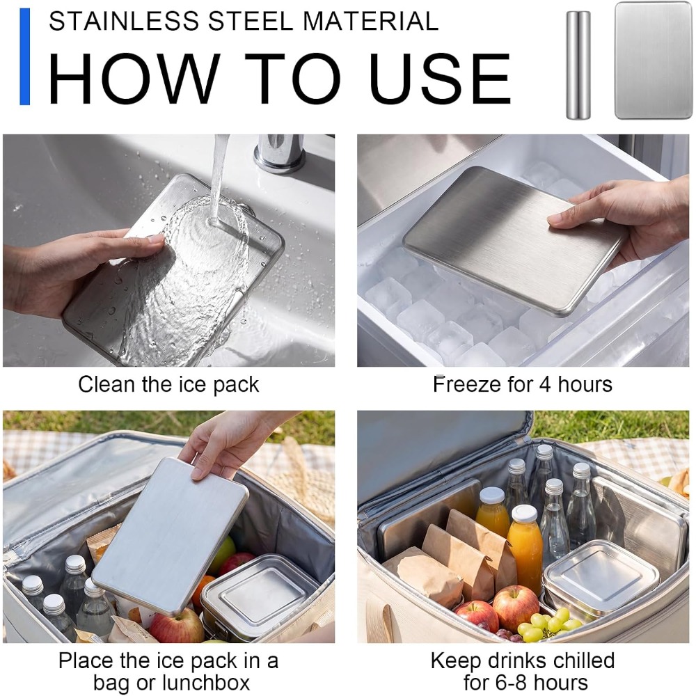 Stainless Steel Ice Pack for C - Camping Cooking Basket review and price