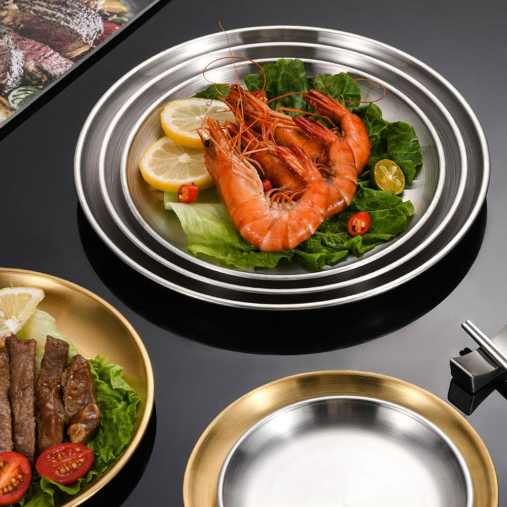 8Pcs Metal Dining Dish Stainle - Camping Cooking Tray review and price