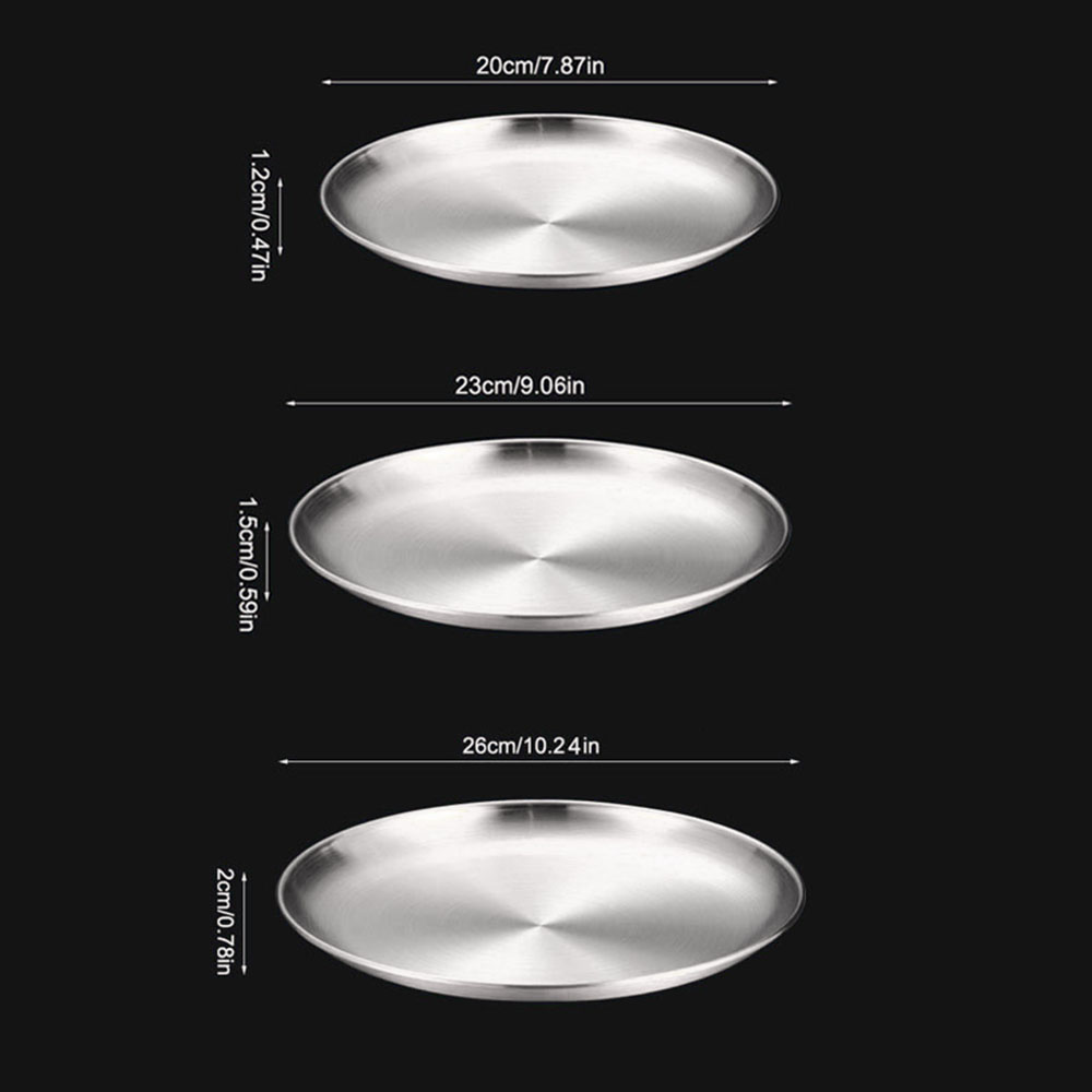8Pcs Metal Dining Dish Stainle - Camping Cooking Tray review and price