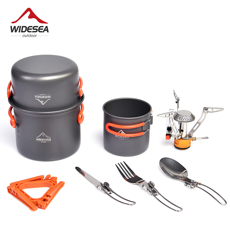 Widesea Camping Cookware Set O - Camping Cooking Utensil Set review and price