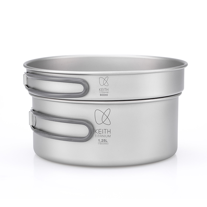 KEITH Pure Titanium 2-Piece Co - Camping Cooking Utensil Set review and price