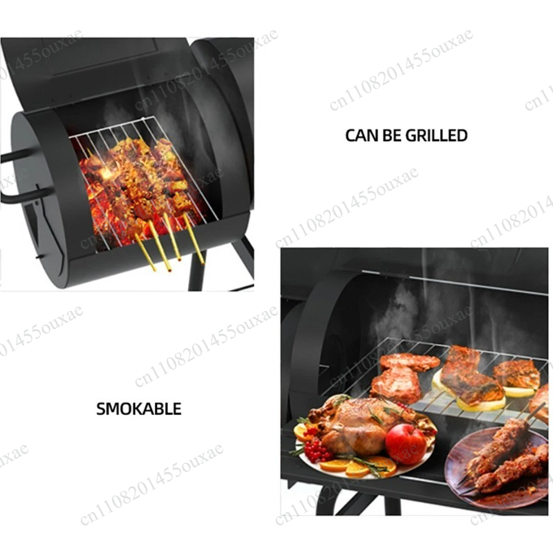 Double Sided Large Charcoal BB - Camping Double Cooking Stove review and price