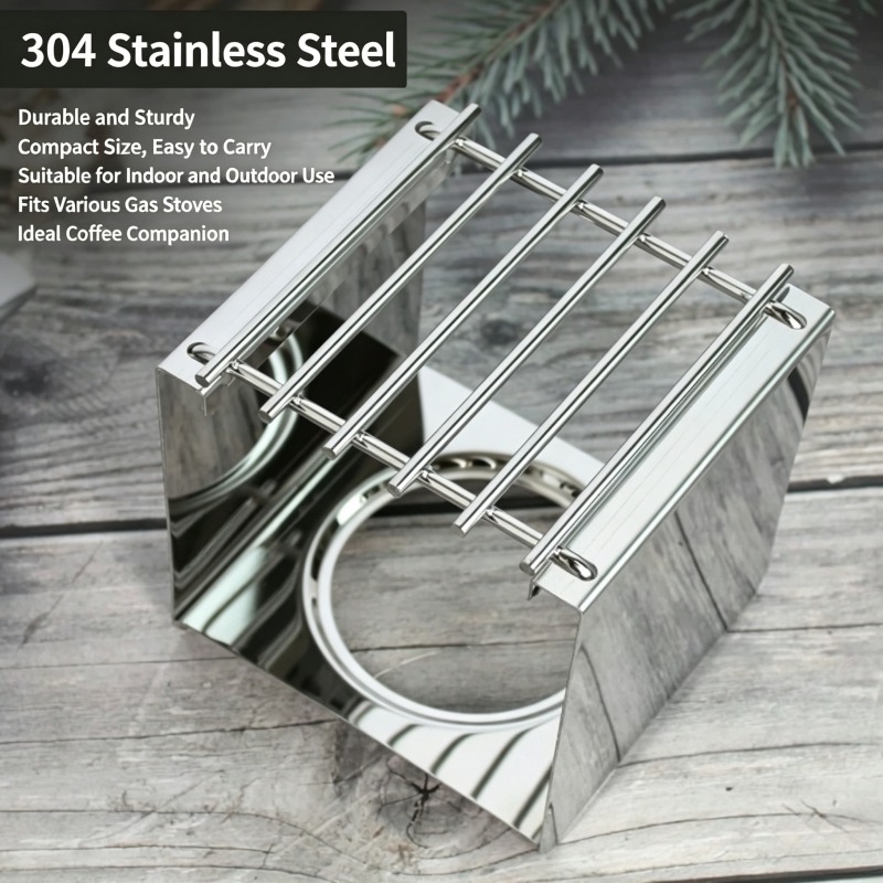 Stainless Steel Square Coffee  - Camping Cooking Pot Stainless Steel review and price