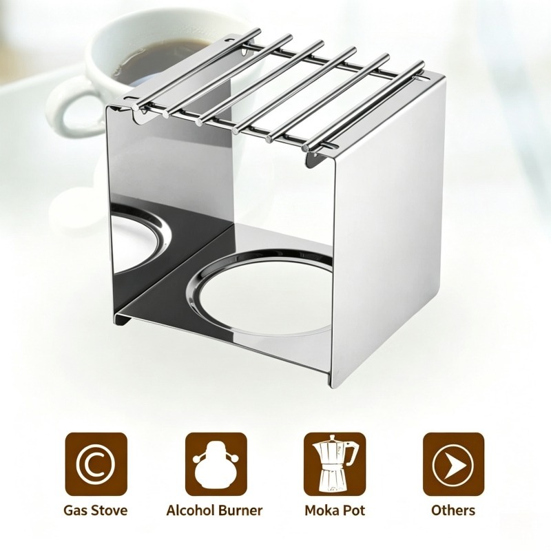 Stainless Steel Square Coffee  - Camping Cooking Pot Stainless Steel review and price