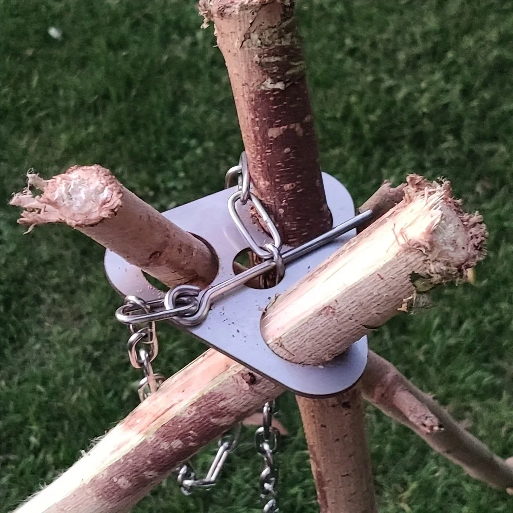 Stainless Steel Camping Tripod - Camping Cooking Pot Stainless Steel review and price