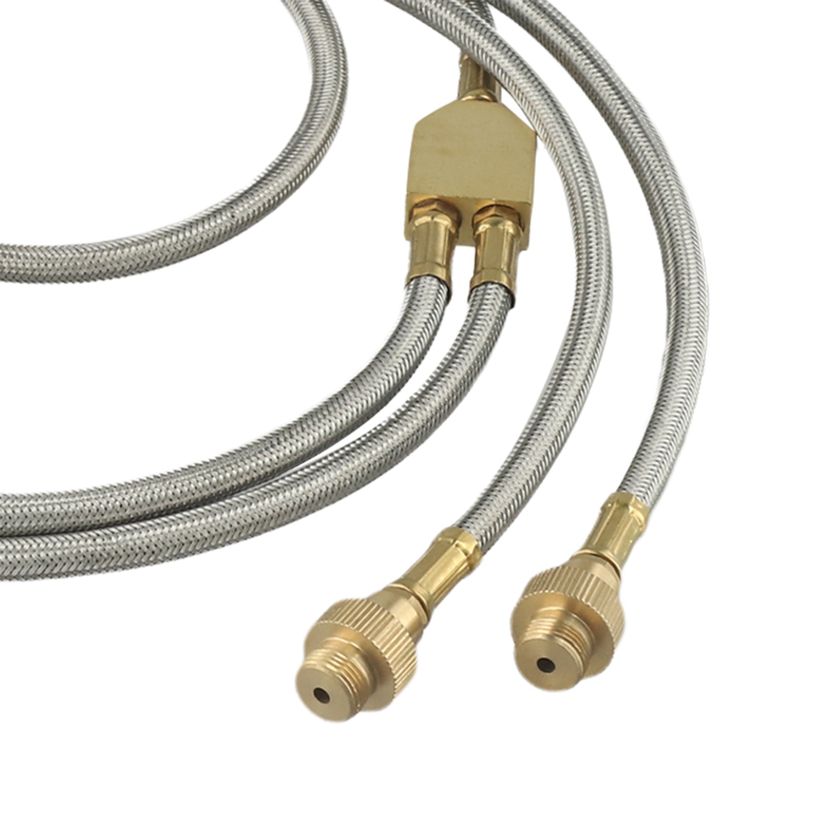 Double-Headed Brass Gas Line f - Camping Double Cooking Stove review and price